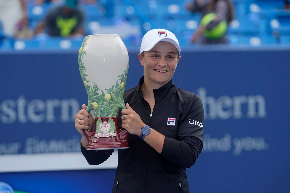 Austrálčanka Ashleigh Bartyová vyhrala turnaj v Cincinnati. 