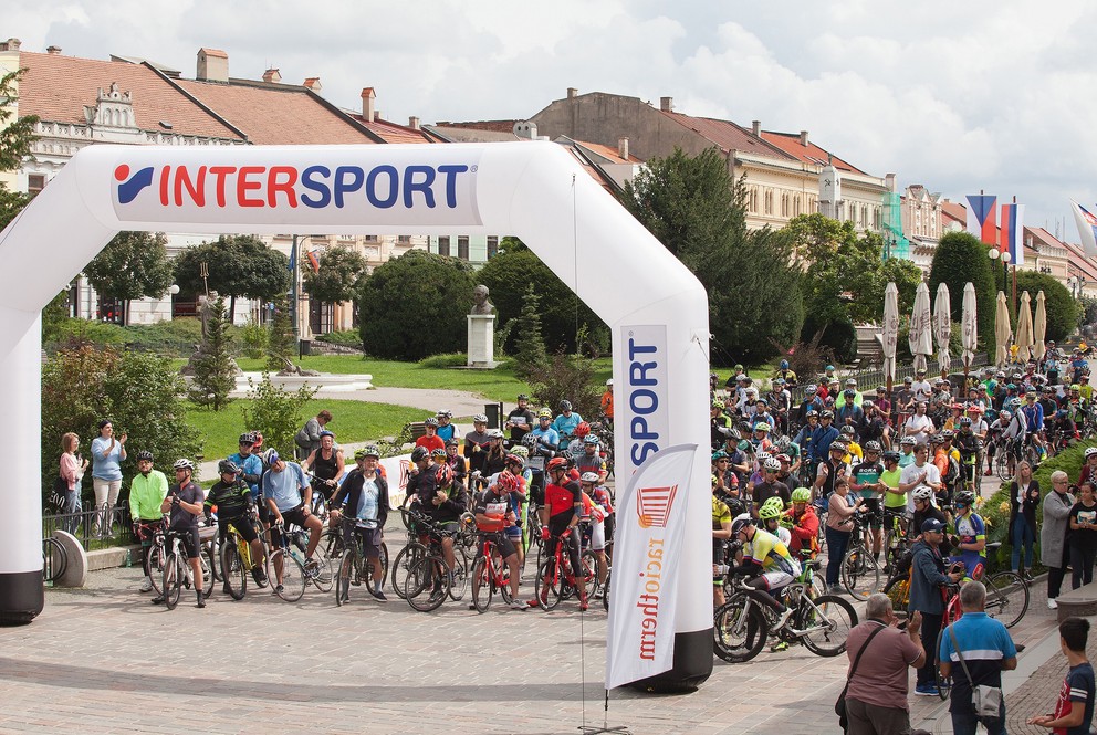 Štart siedmeho ročníka Prešovského cyklomaratónu.