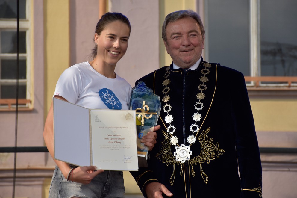 Petra Vlhová sa stala čestnou občiankou mesta Liptovský Mikuláš.