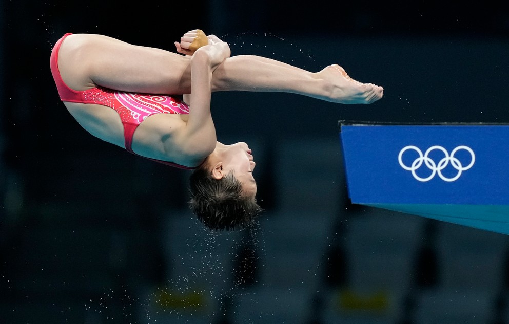 Len 14-ročná Číňanka Čchüan Chung-čchan sa stala olympijskou víťazkou. 