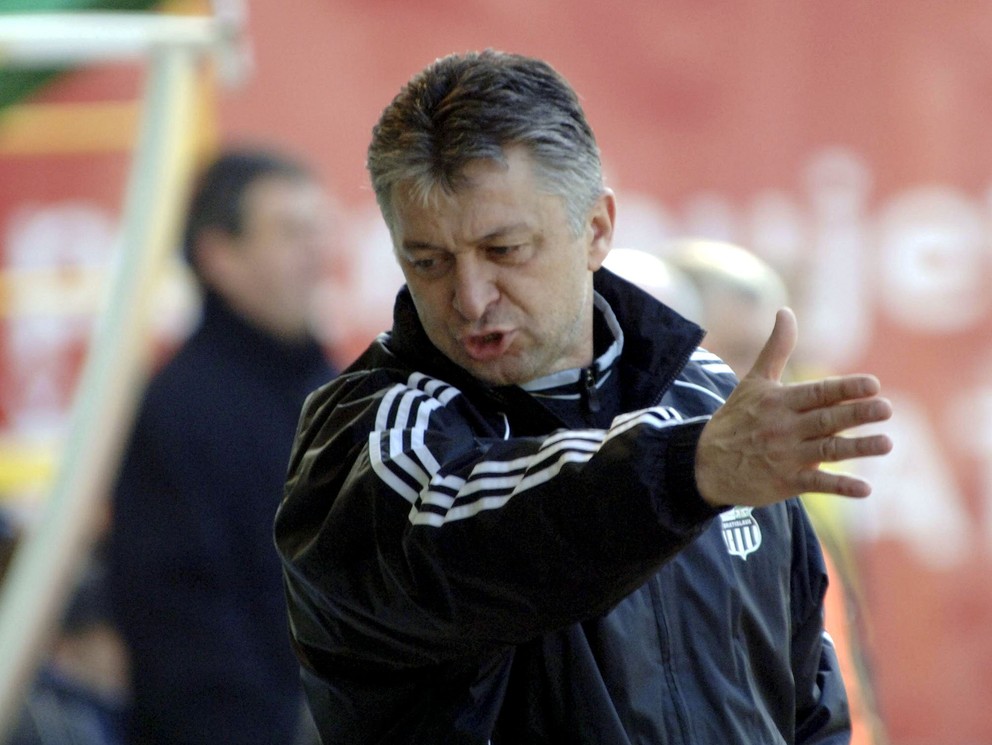 Ladislav Molnár ako tréner.