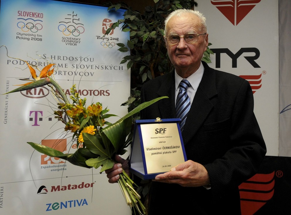 Čestný člen Medzinárodného olympijského výboru Vladimár Černušák.