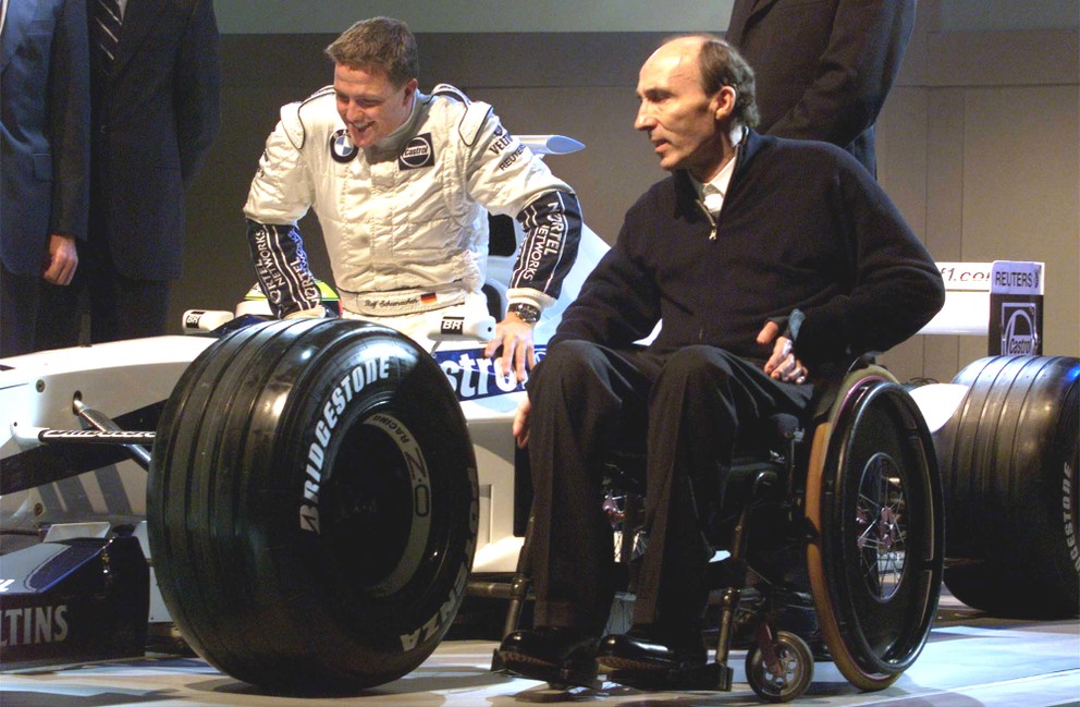 Frank Williams a Ralf Schumacher.