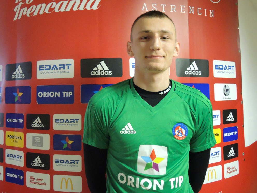 Denis Chudý ešte v drese AS Trenčín.