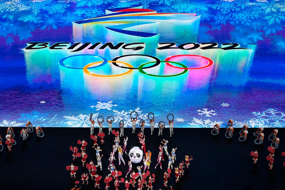 Otvárací ceremoniál ZOH 2022 v Pekingu.