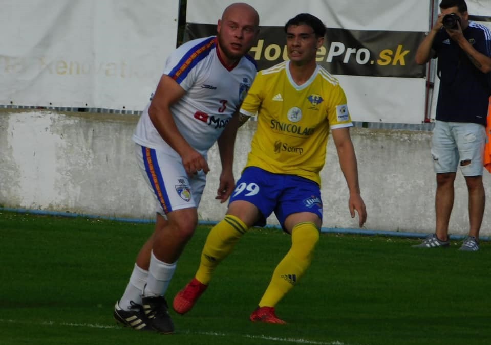 Za Sabinov si v Slovnaft Cupe zahral aj proti fortunaligovým Michalovciam.
