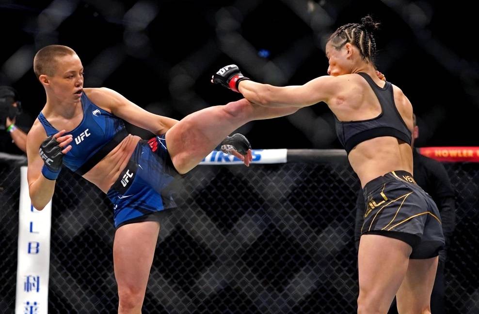 V apríli 2021 porazila Rose Namajunas Číňanku Weilli Zhang na knokaut už po 78 sekundách.