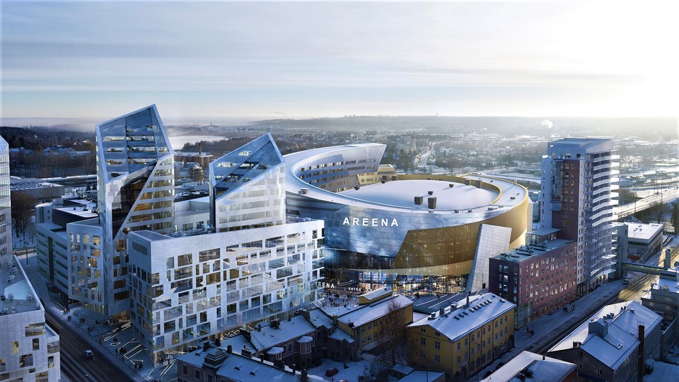 Nokia Arena v Tampere.