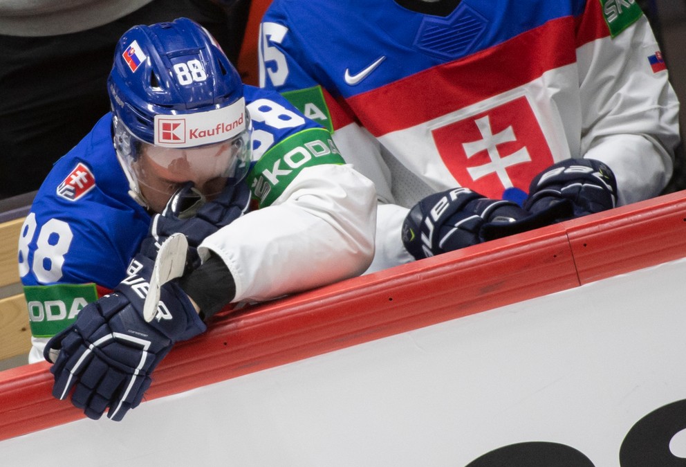 Kristián Pospíšil na slovenskej striedačke.