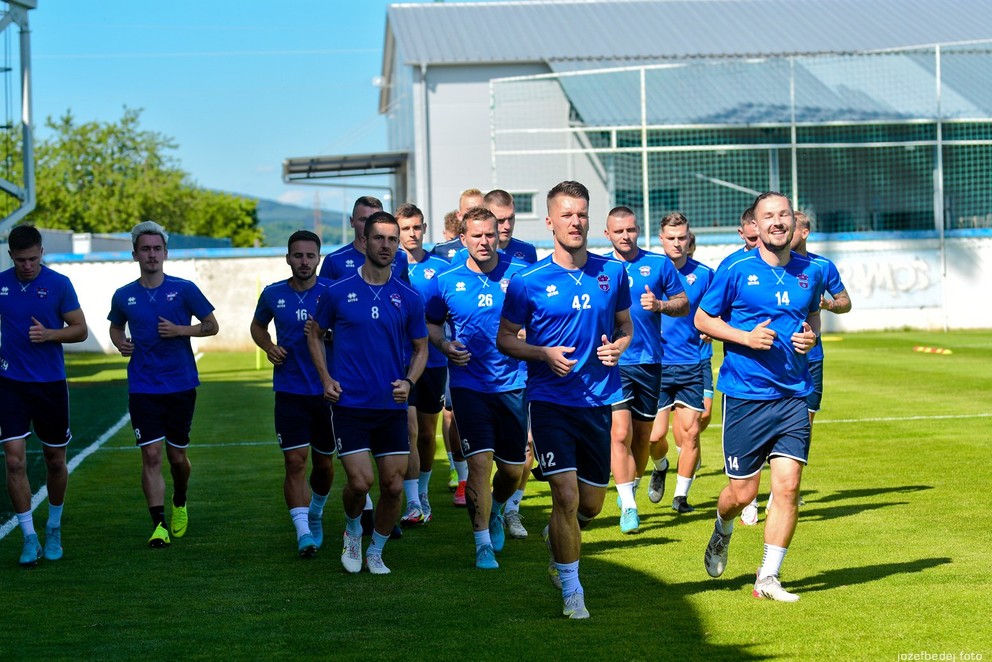 Tréning FC ViOn Zlaté Moravce.