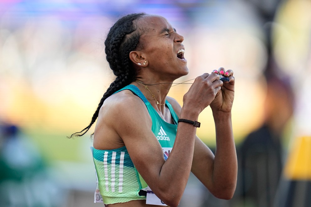 Hviezda šamorínskeho mítingu P-T-S Gudaf Tsegayová získala v Eugene zlato na 5000 m.