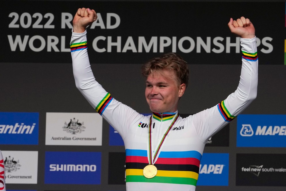 Nórsky cyklista Tobias Foss sa stal majstrom sveta v časovke v roku 2022.