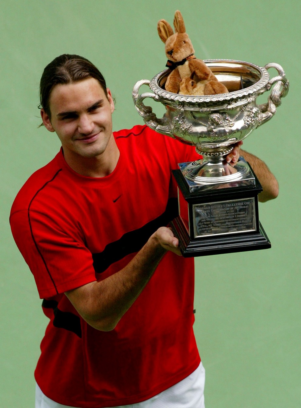 Roger Federer a jeho titul z Australian Open 2004.