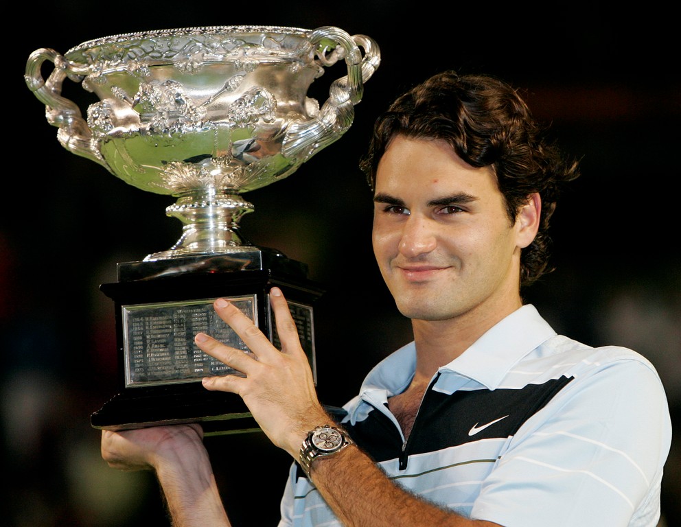 Roger Federer a jeho titul z Australian Open 2007.