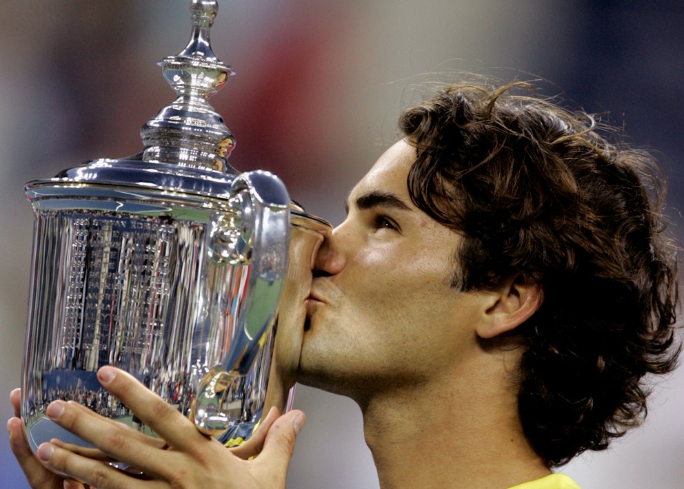 Roger Federer a jeho titul na US Open 2005.