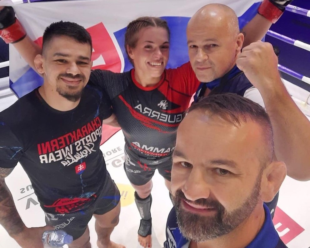 Slovenská bojovníčka MMA Veronika Smolková triumfovala na ME 2022. 
