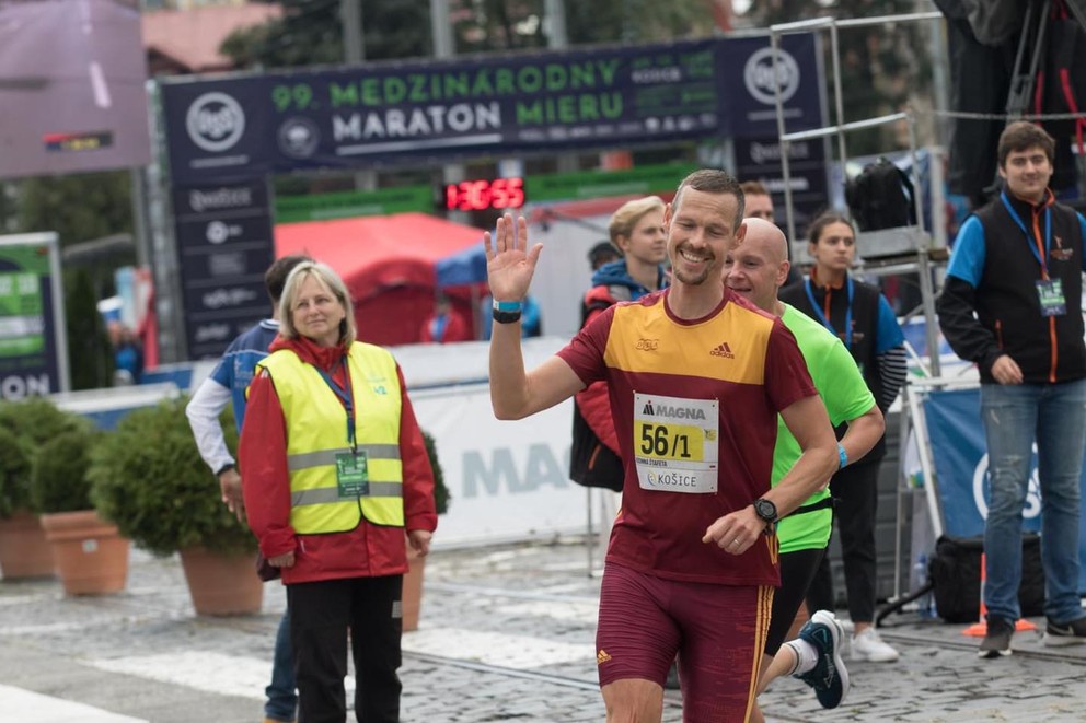 Matej Tóth bol na 99. ročníku MMM v Košiciach účastníkom štafetového behu.