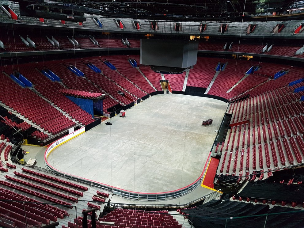 Štadión Montrealu Canadiens - Bell Centre.