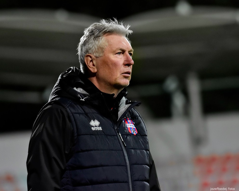 Tréner Ján Kocian.