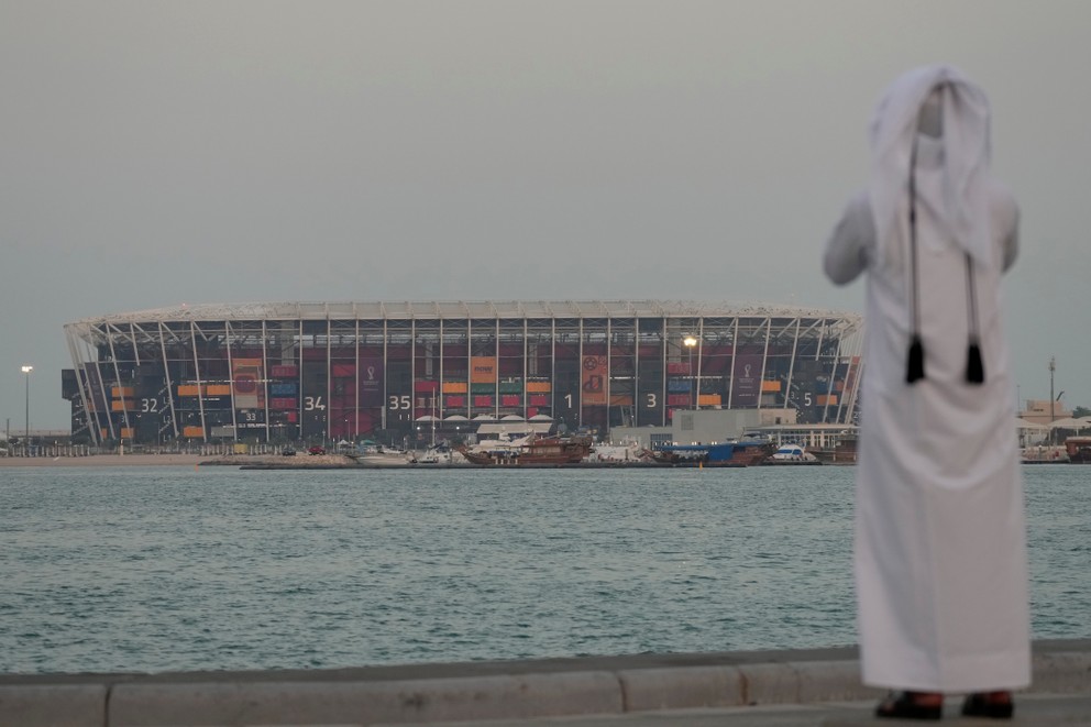 Štadión 974 v Katare, dejisko MS vo futbale 2022.