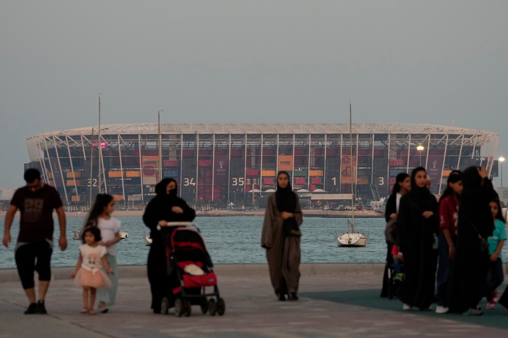 Štadión 974 v Katare, dejisko MS vo futbale 2022.