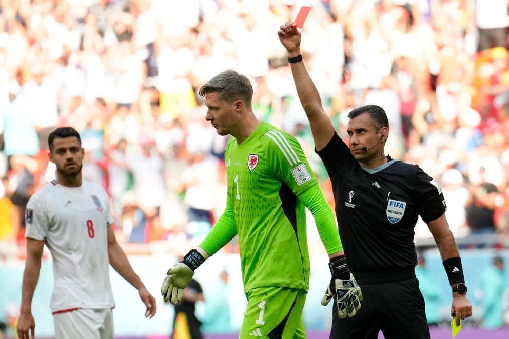 Brankár Wayne Hennessey.