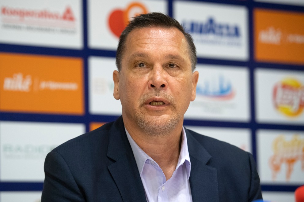 Športový riaditeľ HC Slovan Bratislava Oto Haščák.
