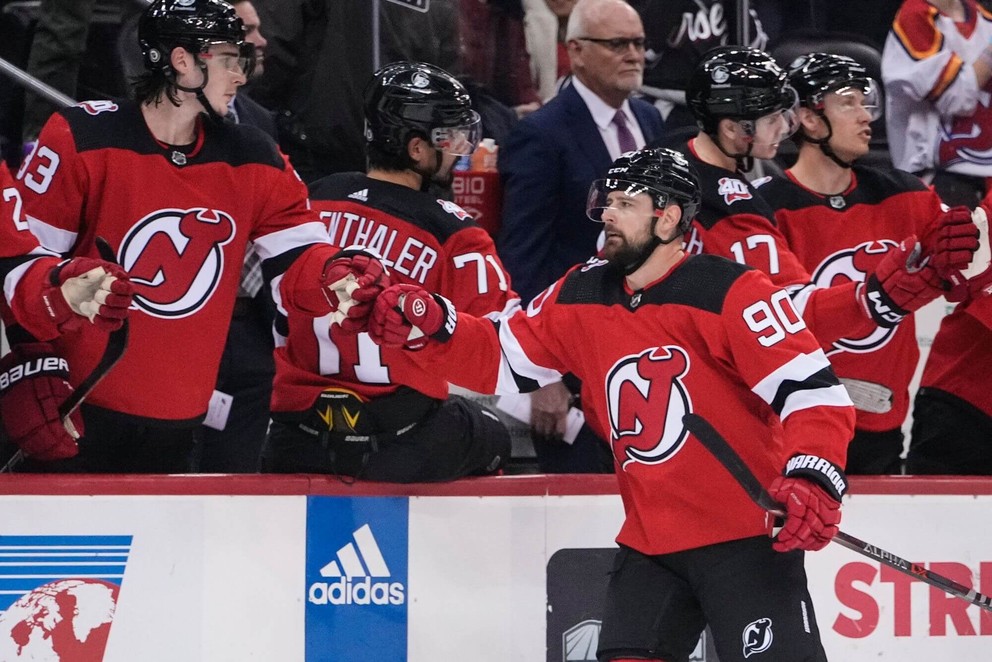 Tomáš Tatar v drese New Jersey Devils.