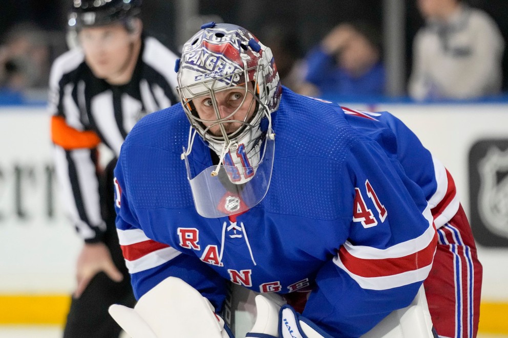 Slovenský brankár Jaroslav Halák pôsobil naposledy v tíme NHL New Yorku Rangers.