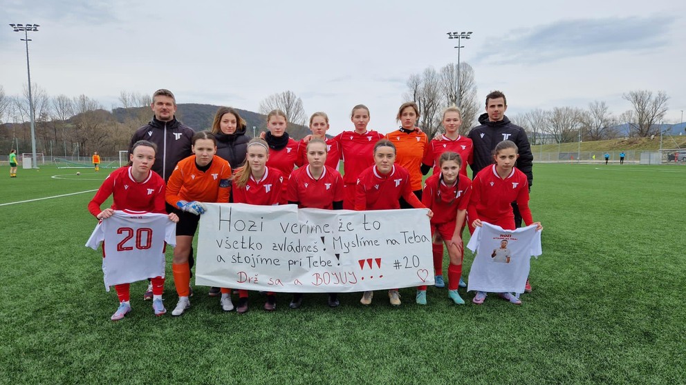 Futbalistky AS Trenčín.