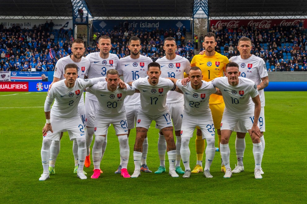 Základná jedenástka Slovenska v zápase kvalifikácie na EURO 2024 Slovensko - Island.