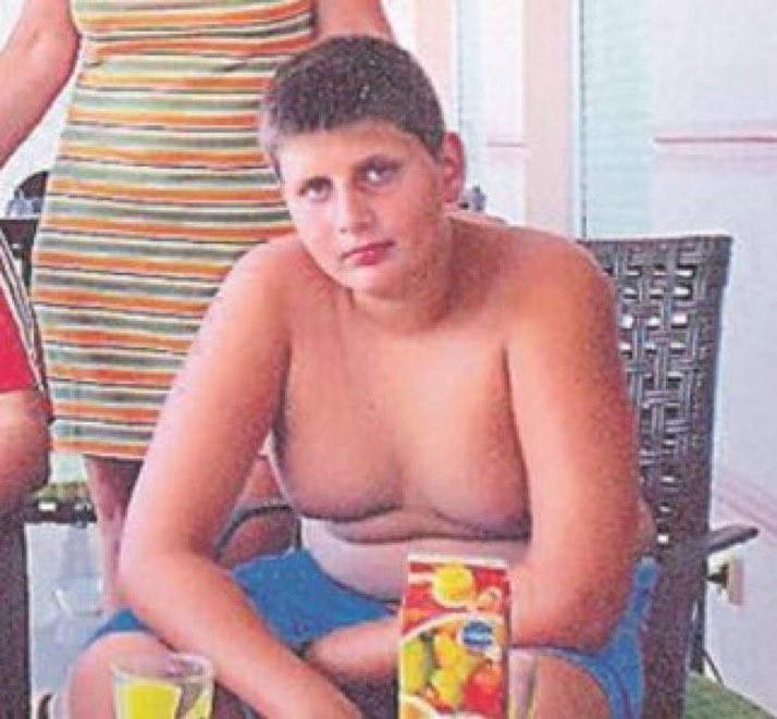 Nikola Jokič v detstve.