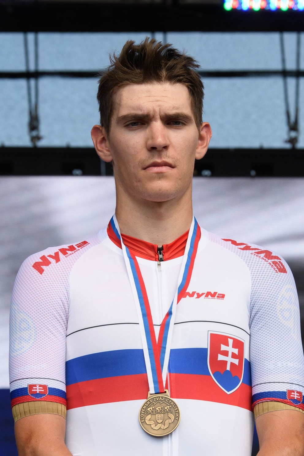 Matúš Štoček (ATT Investments), získal debutový titul na Majstrovstiev Slovenska a Českej republiky v cestnej cyklistike 2023. 