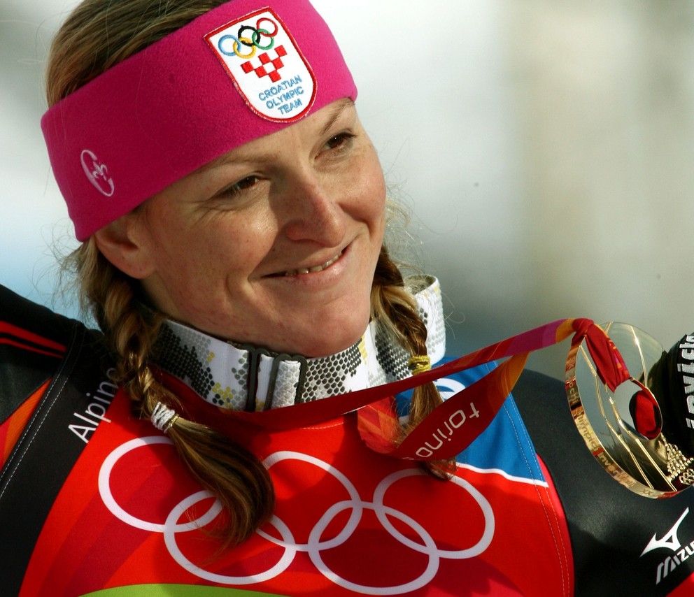 Chorvátska lyžiarka Janica Kosteličová získala zlato aj na ZOH 2006.