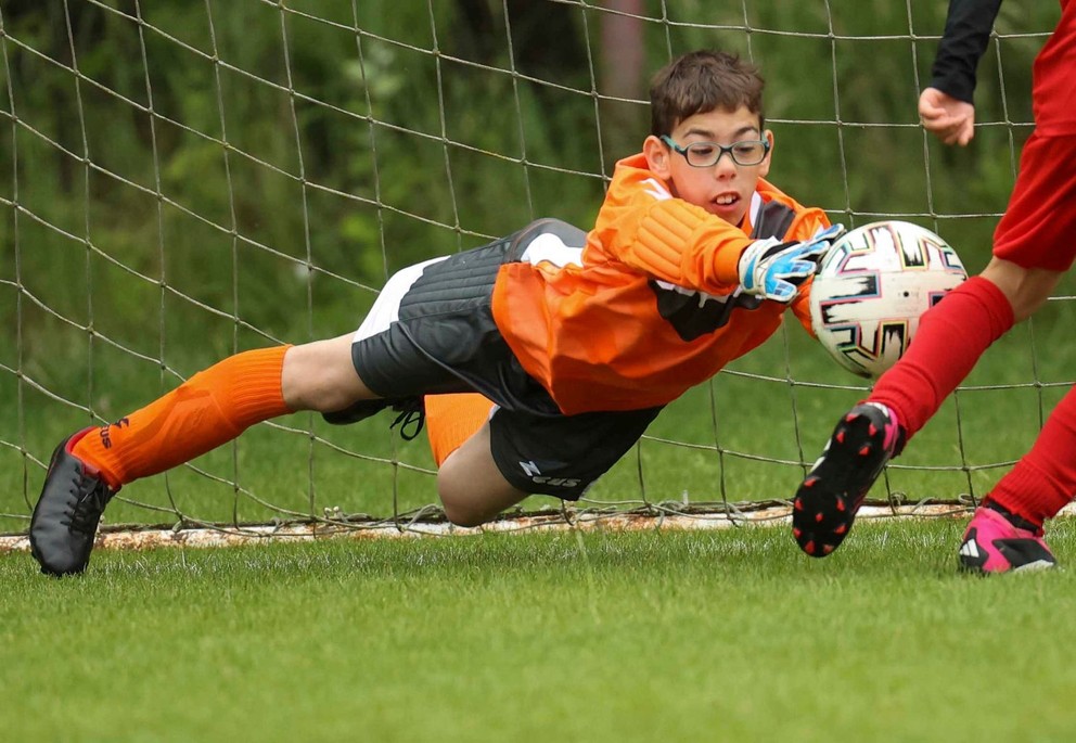 Momentka z futbalového turnaja U9 Bogy Cup.
