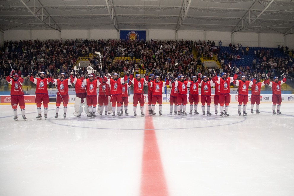 Českí hokejisti na Hlinka Gretzky Cupe 2023.