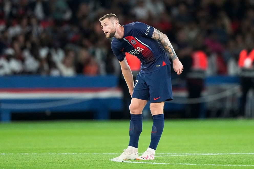 Milan Škriniar v drese PSG.