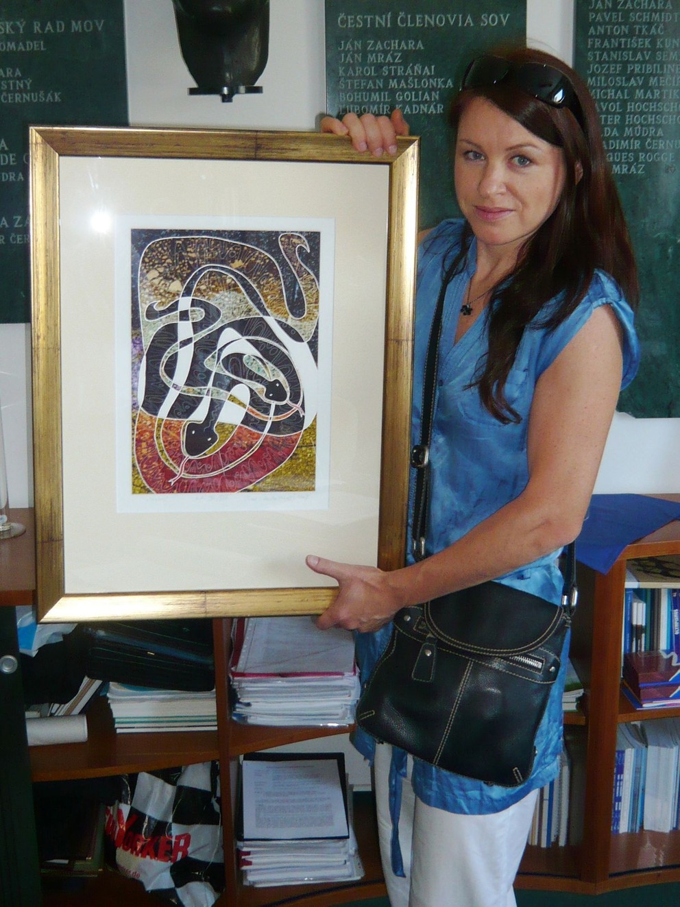 Lucia Medzihradská získala ocenenie v programe Art of the Olympians. 