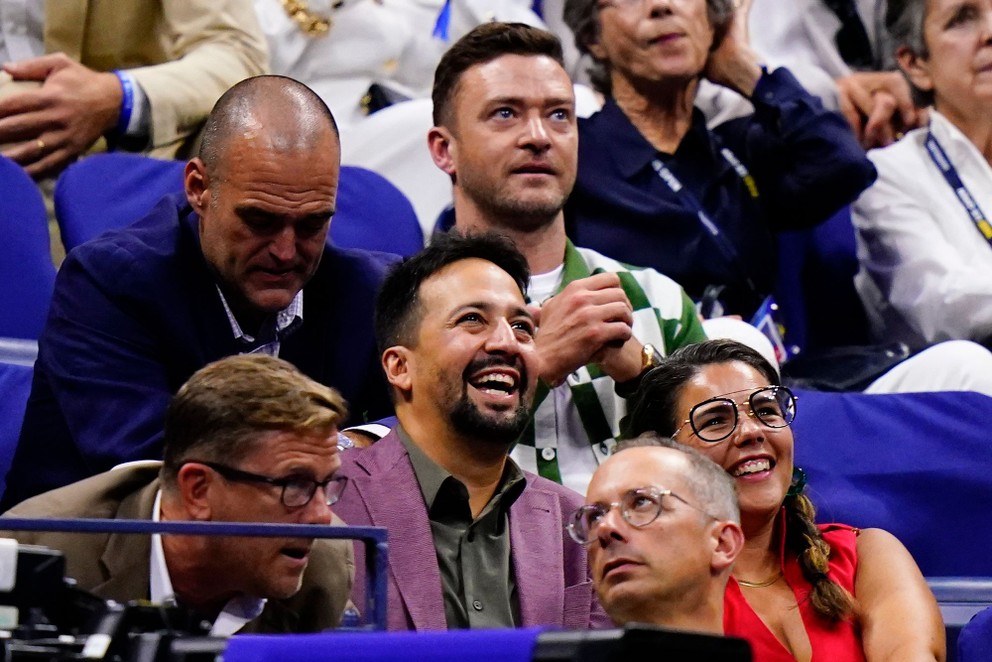 Speváci Lin-Manuel Miranda a Justin Timberlake.
