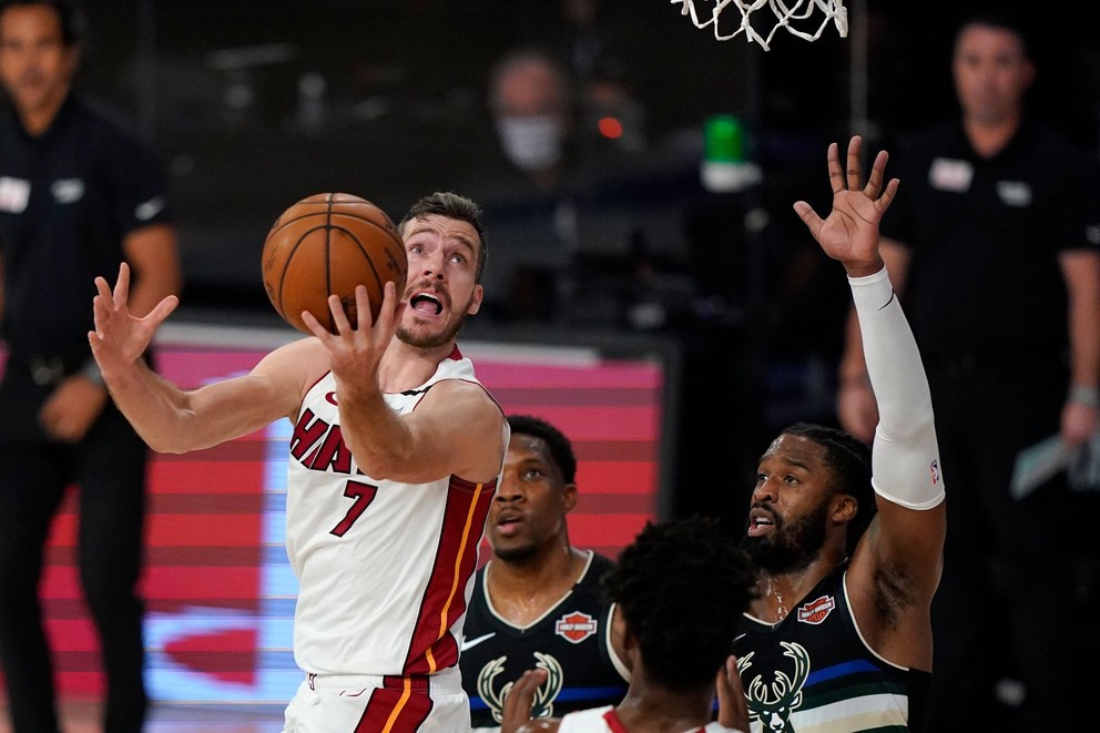 Goran Dragič v drese Miami Heat.