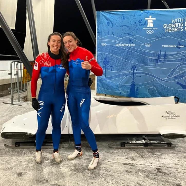 Viktória Čerňanská (vľavo) a Lucia Mokrášová.