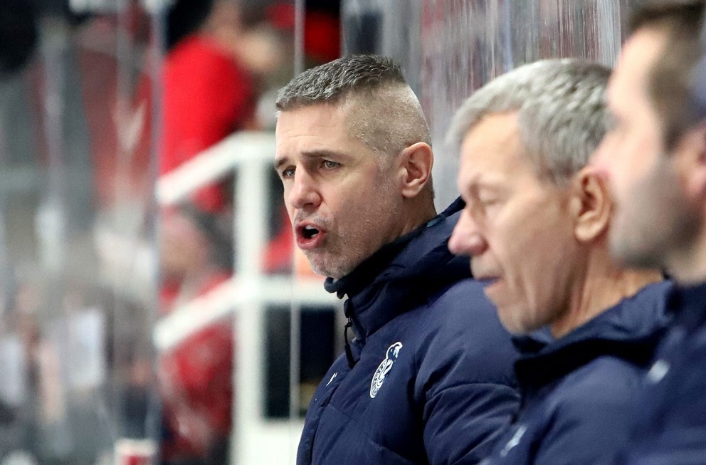 Asistent trénera HK Poprad Radoslav Suchý.