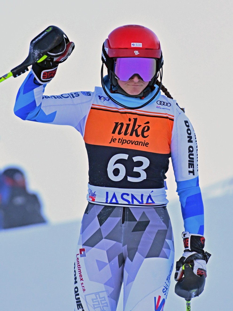Sophia Polák nedokončila prvé kolo slalomu žien v rámci Svetového pohára v alpskom lyžovaní v Jasnej. 