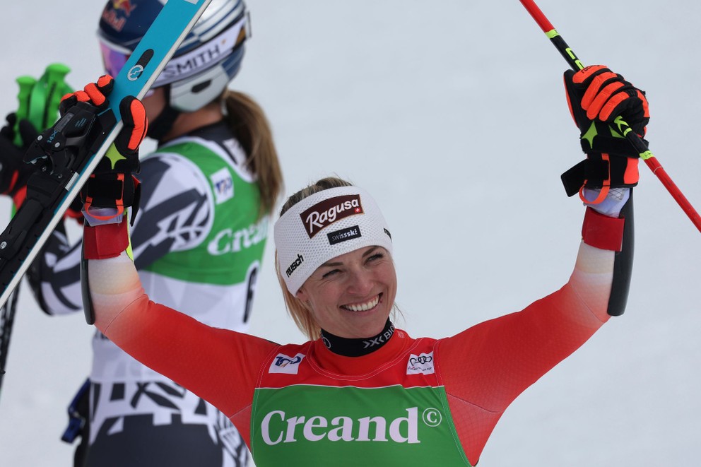 Lara Gutová-Behramiová vyhrala posledné tri preteky, do ktorých nastúpila. 