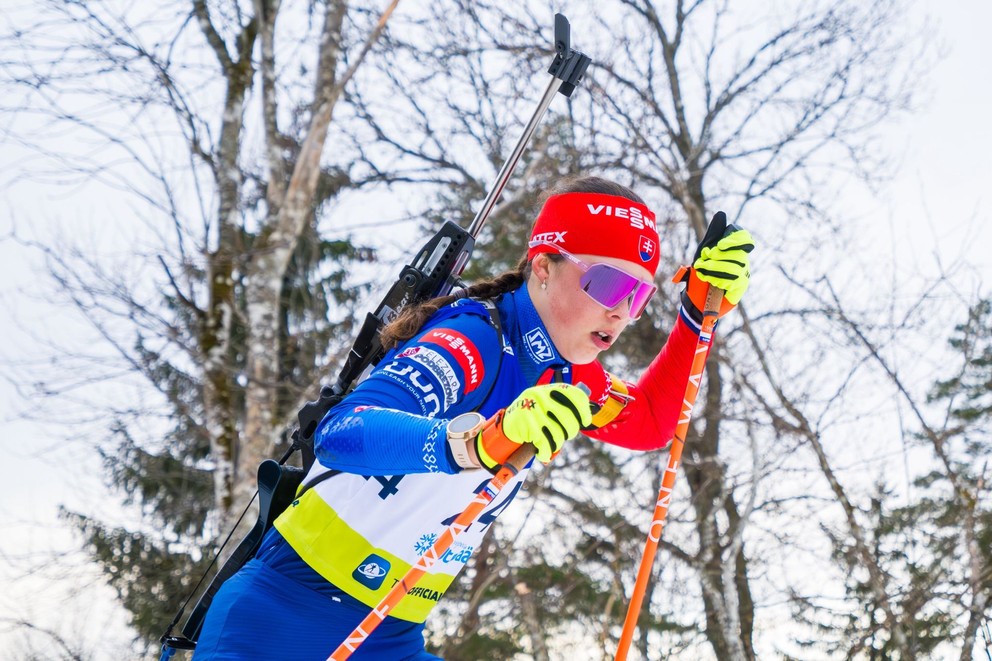 Biathlon: Anastasia Kuzminová surprised. She scored points at her first start in the SP