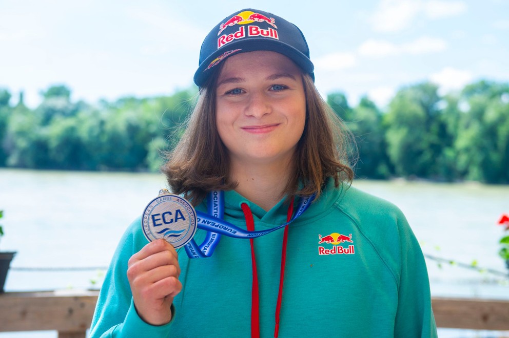 Zuzana Paňková získala striebro v K1 na majstrovstvách Európy vo vodnom slalome v slovinskom Tacene. 