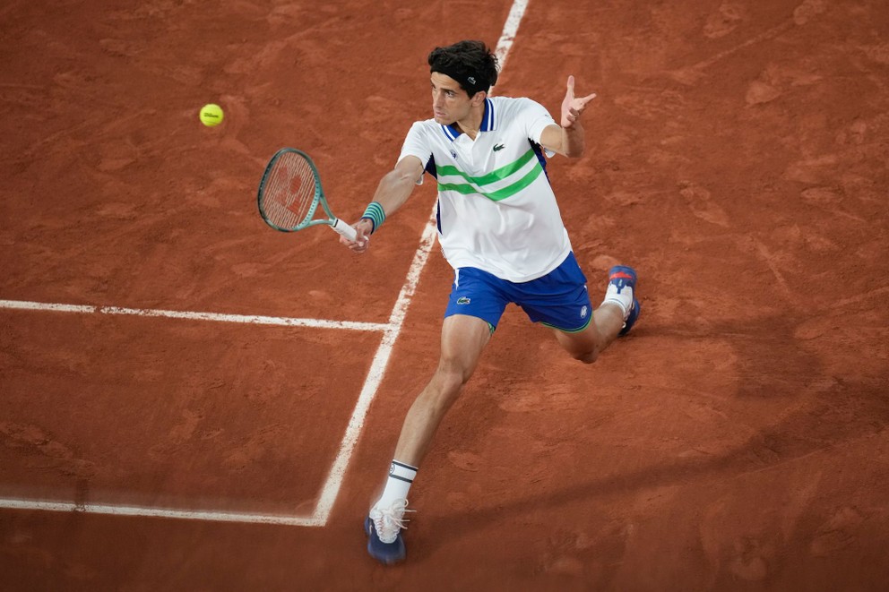 Pierre-Hugues Herbert na Roland Garros 2024.