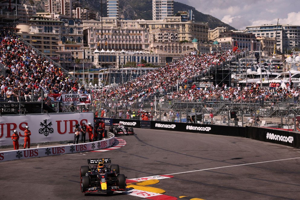 Max Verstappen počas kvalifikácie na Veľkú cenu Monaka 2024.