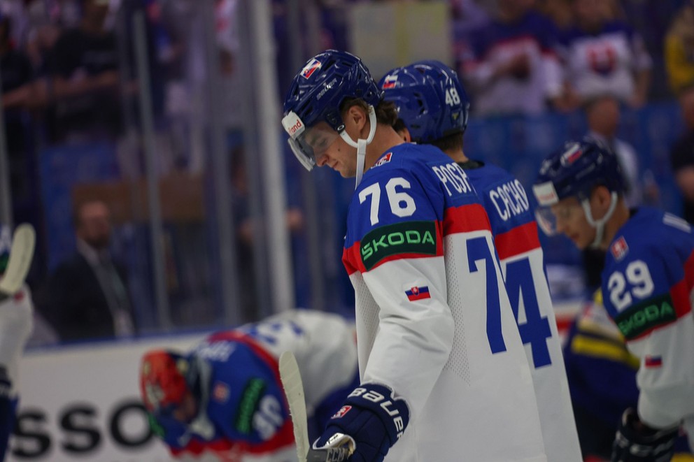 Martin Pospíšil na MS v hokeji 2024.