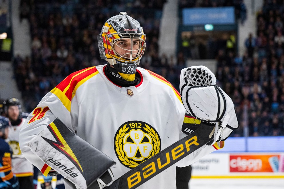 Damian Clara v drese Brynäs.